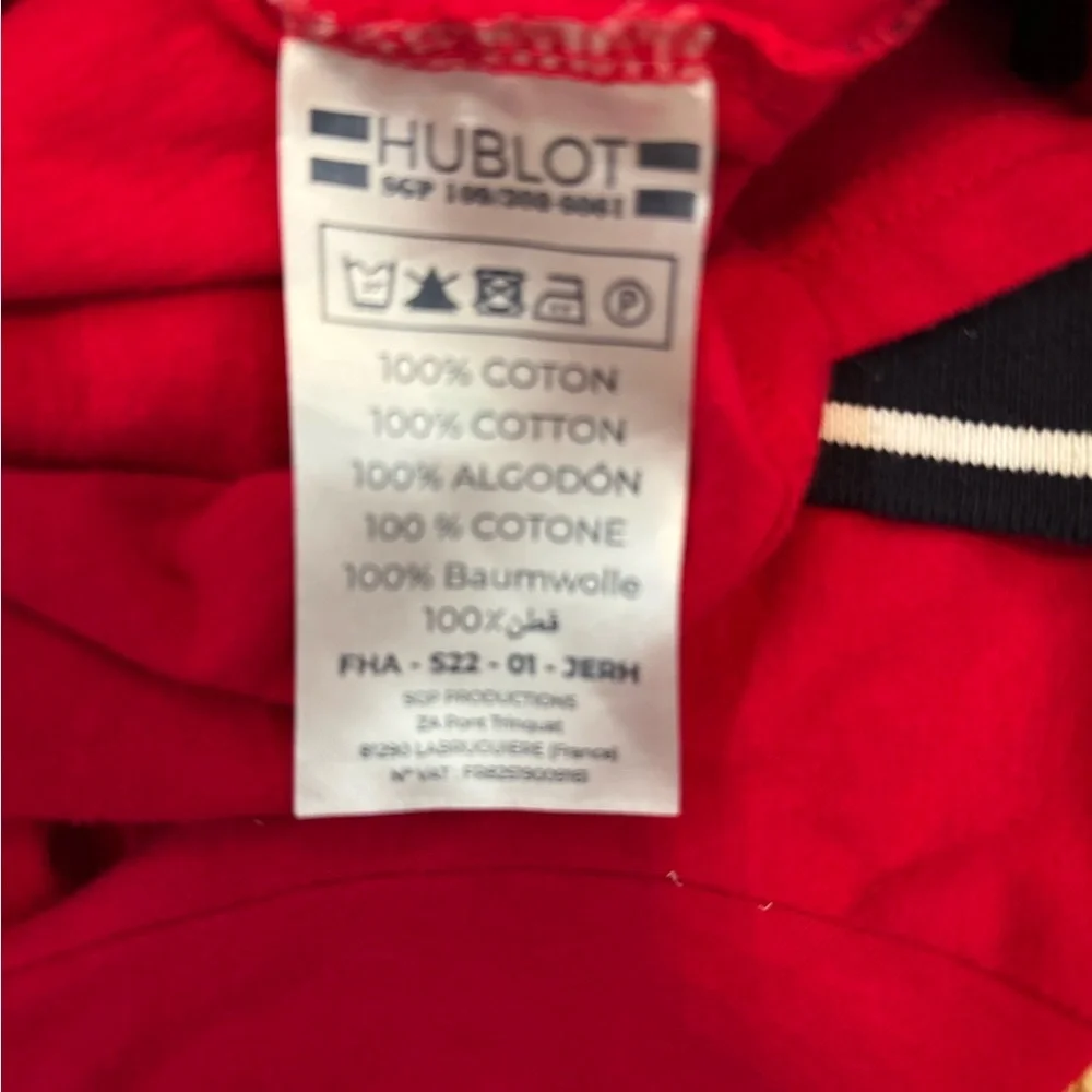 Hublot Red Polo Shirt for Boys size 10 - Picture 6 of 6